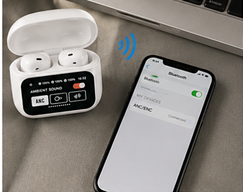 A9 Pro ANC/ENC Wireless Bluetooth Earbuds
